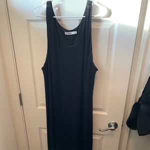 JustFab maxi dress lined.